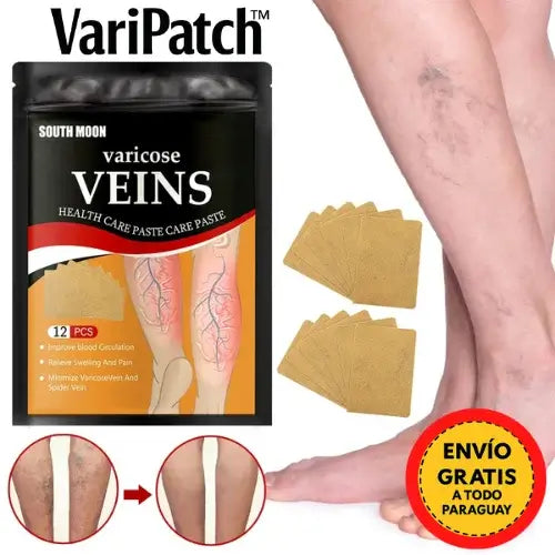 Parches para alivio natural de várices VariPatch™
