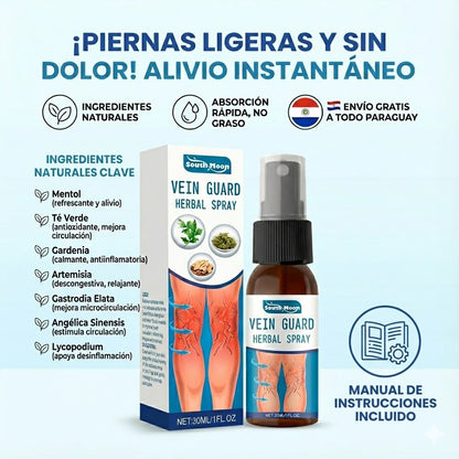Spray para tratamiento y alivio de venas varicosas Vein Guard™