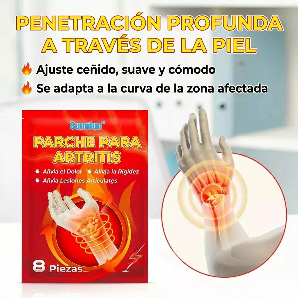Pack de parches para el dolor de articulaciones (8 cada pack)