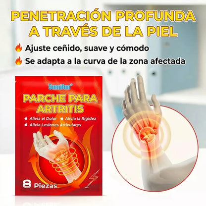 Pack de parches para el dolor de articulaciones (8 cada pack)